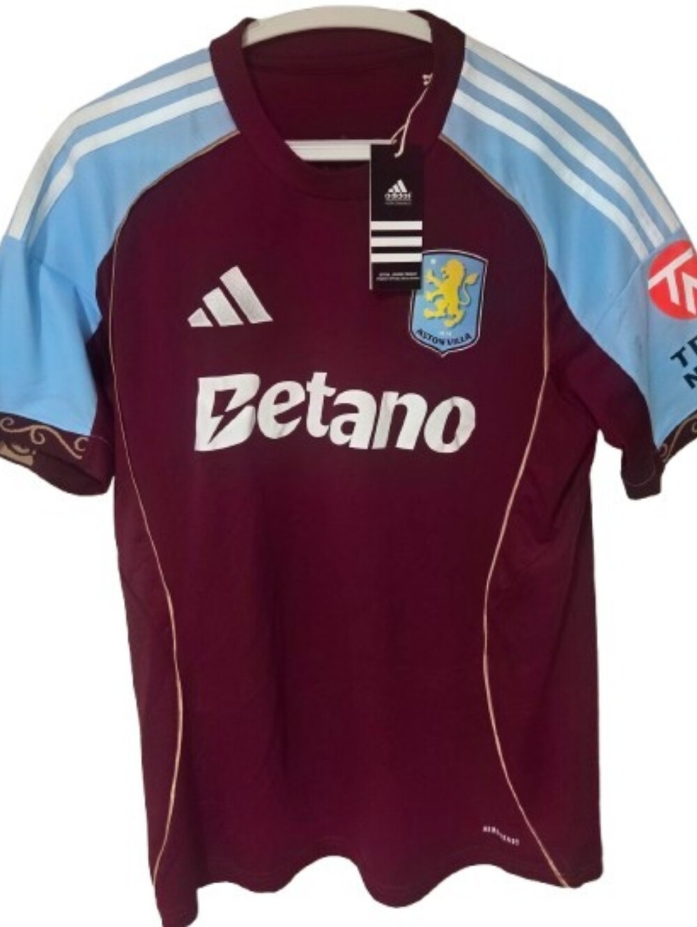 adidas Aston Villa Home Jersey 2025 Authentic Football Shirt NWT Size M